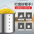 渔永记（YUYONGJI）不锈钢打窝器筏钓投饵定点入水沉底自动反转打食器钓鱼渔具小 不锈钢打窝器 小号【1个】
