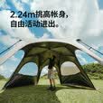 Naturehike挪客六角云界自立速开穹顶天幕帐篷钛黑胶户外露营遮阳棚六角