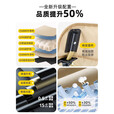 探险者（TAN XIAN ZHE）户外折叠椅露营椅子月亮椅便携折叠桌椅高靠背躺椅小凳子钓鱼椅 经典舒适款黑色【3重绷带加固】