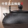 探险者围炉煮茶器具水壶电陶炉煮茶套装陶瓷茶壶家用烤火户外烧水壶 【陶制】如意提梁水壶900ML