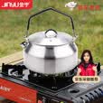 金宇（jinyu）泡茶壶京泽不锈钢水壶(JD)户外烧水壶露营水壶开水壶户外茶具 1L