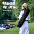 小魔四挡折叠躺椅 户外折叠椅露营椅子便携午休椅午睡床带脚托 绿