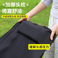 北岳户外折叠椅午休加高月亮露营椅便携钓鱼凳沙滩午睡躺椅野餐陪护椅 细沙黄高背月亮椅+可拆腿托【四挡档调节】