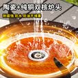 探险者（TAN XIAN ZHE）分体式卡式炉户外炉具红外线猛火炉露营便携防爆卡磁炉野餐炊具 黑色直喷红外线炉+2气