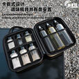 赫北营户外便携式调料瓶套装露营烧烤调味盒收纳包油瓶分装瓶野餐袋 EVA硬壳调料包【11件套】-贴纸