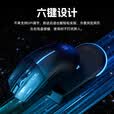 惠普（HP）M100游戏鼠标有线USB四档DPI调节鼠标家用办公游戏吃鸡LOL发光男女生台式机电脑通用滑鼠 白色轻音