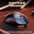 联想（Lenovo）GM11WR无线蓝牙三模鼠标 游戏电竞可充电鼠标RGB灯效 便捷笔记本办公电脑鼠标 极光系列右手型黑色