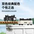 JEEP红外线分体式卡式炉户外便携露营野炊装备燃气炉新款炊具 米白