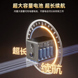 好趣监控摄像头免插电500万像素家用4g终身免费流量4K超清手机远程监控器双向语音对讲 30天云存储