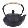 胖东来同款铁壶小丁铸铁茶壶围炉煮茶的壶复古日式烧水壶茶具套装 摆件迷你壶 100ml