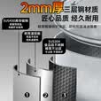布比克（BUERK）厚载PLUS版三层钢卡式炉户外锅具套装露营烧水壶炒炊具四件套T22