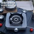 布比克（BUERK）新型便携分体卡式炉稳压猛火灶户外炉具煮茶燃气炉双核钛色8kw