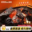 皇驰果木炭 烧烤木炭 烧烤碳 果木碳 烧烤炭 取暖烧烤燃料5斤