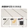 牧高笛（MOBIGARDEN）山涧碳钢蛋卷桌 户外露营野餐轻量折叠蛋卷桌 NX25665043 曜石黑