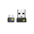 罗技（Logitech）Bolt USB-A/-C接收器无线可连接键盘鼠标微型TYPEC苹果电脑接收器适用master3S/4/anywhere3s 罗技 Bolt USB-C接收器