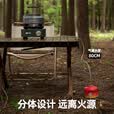 探险者（TAN XIAN ZHE）卡式炉新款户外锅具套装旅游煮茶炉露营野外炊具装备全套配齐 烤盘+灰色直喷炉+全套收纳包