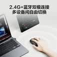 宏碁（acer）鼠标 无线蓝牙双模鼠标 便携办公鼠标 人体工程学设计 轻声鼠标 OMR338
