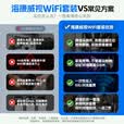HIKVISION海康威视无线摄像头wifi监控套装360度全景400万超清云台旋转手机远程室内可对讲K44H-LWPT