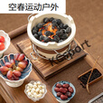 糜鸿（MIEHONE）围炉煮茶套装室内陶土碳炉户外炭火炉家用老式烧烤炉打边炉烤火炉 小号炭炉