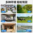 鸣胜4g太阳能摄像头室外无电无网农村鱼塘果园野外户外手机远程高清监控器家用360度无死角夜视全景 4G太阳能双画面【没电没网+流量卡+华为海思芯片】 30天免费循环录像卡