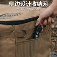 拓村户外露营装备户外收纳袋工具包杂物袋大容量收纳箱收纳包 【30L容量】黑色睿纳战术收纳包