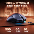 联想（Lenovo）GM11WR无线蓝牙三模鼠标 游戏电竞可充电鼠标RGB灯效 便捷笔记本办公电脑鼠标 极光系列右手型黑色