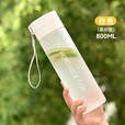 【全网爆品】双盖杯水瓶耐高温水杯ins风简约高颜值大容量 双盖杯600ml 一个