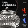 探险者（TAN XIAN ZHE）围炉煮茶壶套装玻璃茶壶茶具泡茶家用煮茶器耐高温明火电陶炉通用 900ML水晶南瓜玻璃水壶