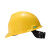 梅思安/MSA V-Gard ABS标准型V型安全帽 超爱戴帽衬带吸汗带下颏带 黄色 1顶 可定制