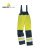 代尔塔 404014 荧光可视工作服防寒裤款黄色+藏青色M码1件装
