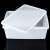 稳斯坦 塑料保鲜盒带盖子 长方形厨房酒店大容量保鲜盒 密封收纳盒商用 C3号（5L） WW-121