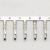 5-968221-1 0.64端子 汽车连接器国产母插簧压线范围0.5-0.75mm 母端子10只 5-968221-1
