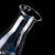 海斯迪克 高硼硅玻璃三角烧瓶 耐高温平底锥形瓶 广口500ml/5个 
