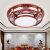 中式吸顶灯客厅圆形实木书房间餐厅LED卧室灯仿古中国风灯具 1米1009款三色