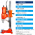 金刚石钻孔机钢筋混凝土钻孔机取芯钻孔机工程钻机水钻机 XY-355加大钢底座