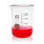 烧杯玻璃加厚耐高温酸碱实验器材量杯带刻度口红 25 50 100 600ml 150ML