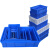 天迹 塑料周转箱 货架物料收纳盒 长方形五金零件盒 螺丝工具盒 6#347*248*94 蓝“hn”