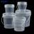 海斯迪克 HKW-289 透明塑料桶打包桶  密封桶存储小水桶 5L（1个）