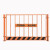 工地基坑围栏施工围挡栏杆工程安全警示护栏定型化临边防护栏户外作业 1.2*2米*5.3kg【竖管款】