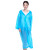 厚创 加厚雨衣PEVA超防水旅行雨衣优质一次性雨衣纯色便携随身防水雨衣 玫红色