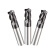 BHG德国钨钢铣刀 热处理62度标准长或柄加长高速高硬圆鼻刀 进口铣刀 10R0.5*10D*75L
