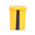 【30L蓝色可回收物】脚踏垃圾桶户外乡镇办公室塑料分类垃圾单桶