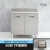 理森304不锈钢厨房简易灶台一体加厚收纳储物碗柜整体家用小户型 0.8米平面款 201不锈钢