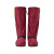 筑采（ZHUCAI）高筒防雨鞋套加厚耐磨底防滑脚套雨天防水牛津布鞋套 红色 L 