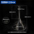 玻璃三角漏斗长颈漏斗实验室化学用60/75/90/100mm耐高温短颈锥形 短颈120mm