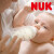 NUK送礼之选 德国婴儿玻璃奶瓶大小套装新生儿0-6-18个月1岁以上宝宝 【硅胶】玻璃/蒲公英蓝色 2只奶瓶/240ml+120ml