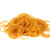 亲卫 橡皮筋 越南橡皮筋捆菜牛皮筋黄色一次性橡皮筋办公橡皮筋黄色橡皮圈（500g装）直径38mm×宽1.4mm