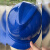 库铂ABS塑料V型透气孔头盔安全帽 建筑工地工程施工防护头盔 VT1蓝色