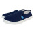 耐呗斯（NABES）防静电鞋 安全鞋 PVC柔软防滑耐磨帆布鞋男女通用 蓝色 41码