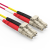 胜为（shengwei）FMCK-1100 电信级铠装光纤跳线LC-LC网线多模双芯10米 防鼠咬室内抗拉尾纤缆（条）
